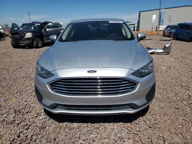 3FA6P0LU7KR135408 - 2019 FORD FUSION SE SILVER photo 5