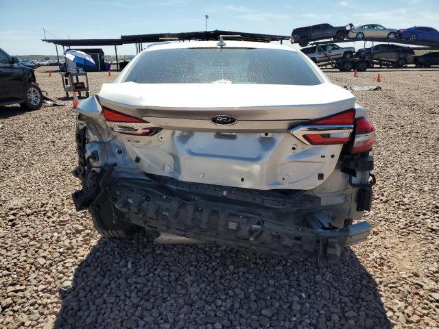 3FA6P0LU7KR135408 - 2019 FORD FUSION SE SILVER photo 6