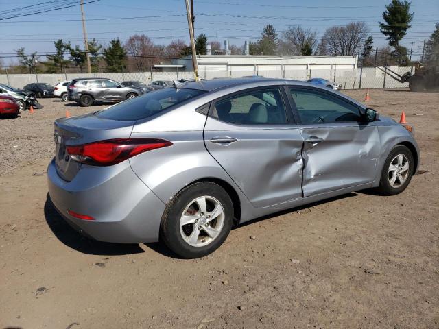 5NPDH4AE5FH602397 - 2015 HYUNDAI ELANTRA SE SILVER photo 3