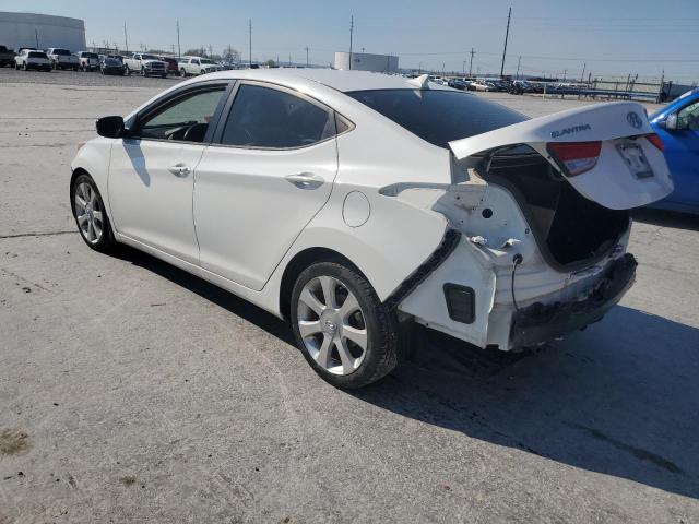 5NPDH4AE3DH338836 - 2013 HYUNDAI ELANTRA GLS WHITE photo 2