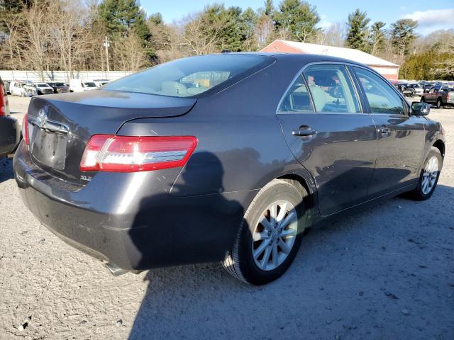 4T4BF3EK7BR141700 - 2011 TOYOTA CAMRY BASE GRAY photo 3