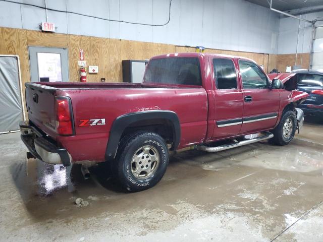 2GCEK19T741202475 - 2004 CHEVROLET SILVERADO K1500 MAROON photo 3