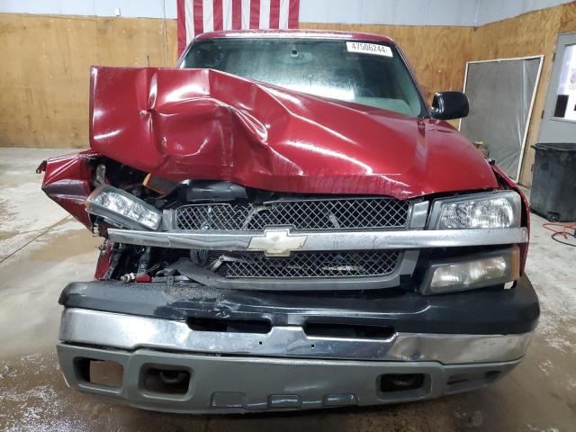 2GCEK19T741202475 - 2004 CHEVROLET SILVERADO K1500 MAROON photo 5