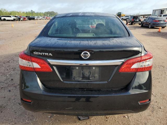 3N1AB7AP7FY346969 - 2015 NISSAN SENTRA S BLACK photo 6