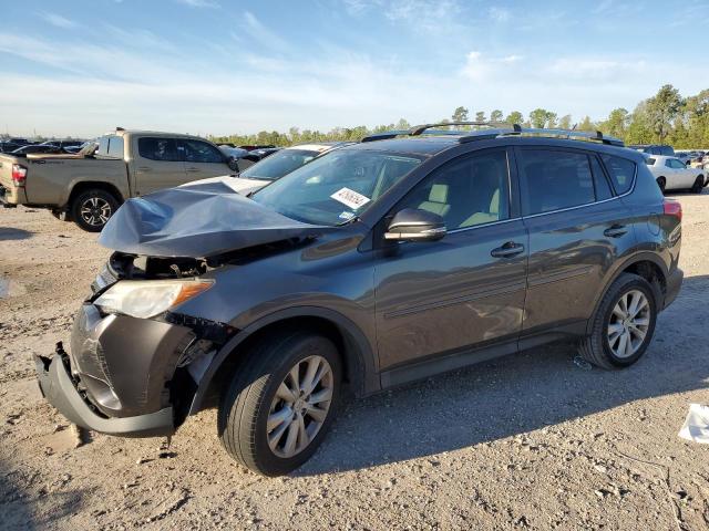 2T3YFREV3FW131826 - 2015 TOYOTA RAV4 LIMITED GRAY photo 1