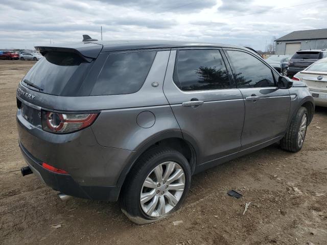 SALCT2BG4GH585387 - 2016 LAND ROVER DISCOVERY HSE LUXURY GRAY photo 3