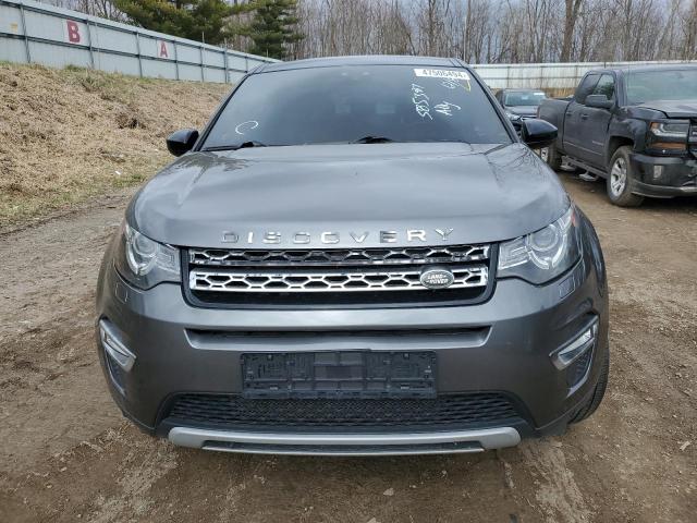 SALCT2BG4GH585387 - 2016 LAND ROVER DISCOVERY HSE LUXURY GRAY photo 5