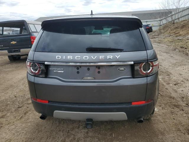 SALCT2BG4GH585387 - 2016 LAND ROVER DISCOVERY HSE LUXURY GRAY photo 6