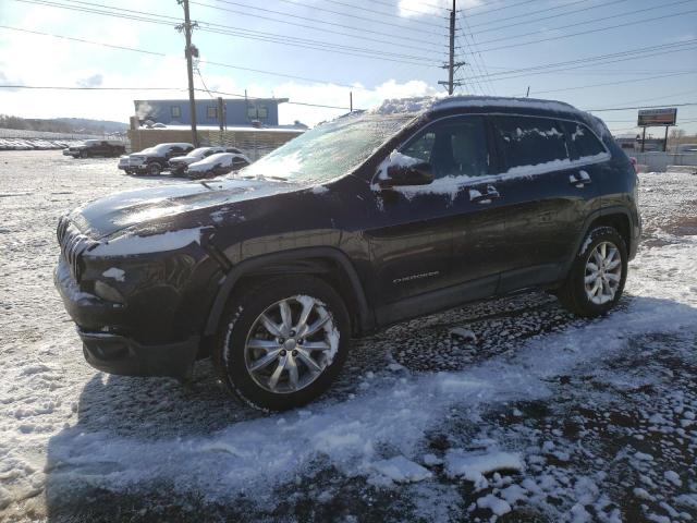 1C4PJMDBXHW605652 - 2017 JEEP CHEROKEE LIMITED BLACK photo 1