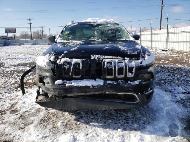 1C4PJMDBXHW605652 - 2017 JEEP CHEROKEE LIMITED BLACK photo 5