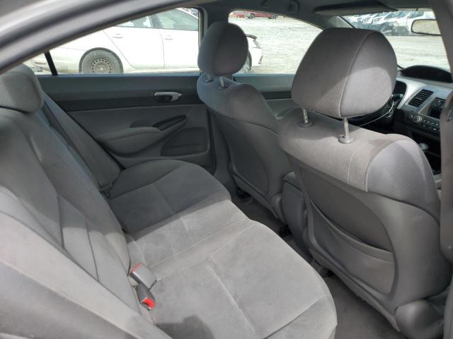 1HGFA16556L081473 - 2006 HONDA CIVIC LX SILVER photo 10