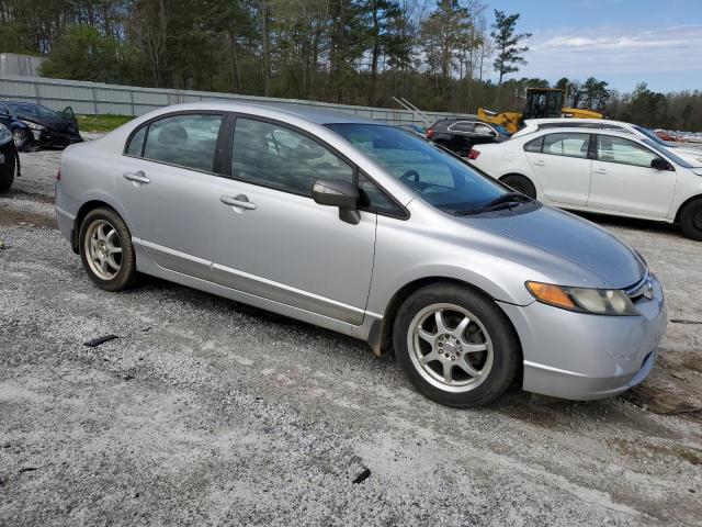 1HGFA16556L081473 - 2006 HONDA CIVIC LX SILVER photo 4