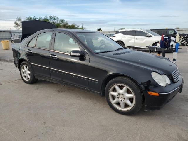 WDBRF64J13F328992 - 2003 MERCEDES-BENZ C 320 BLACK photo 4