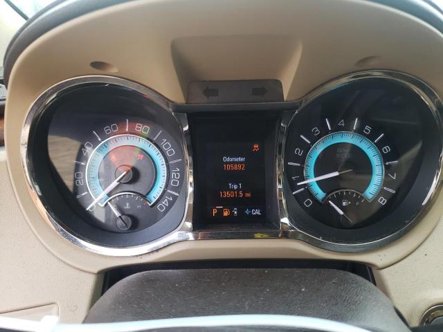 1G4GE5EDXBF175134 - 2011 BUICK LACROSSE CXS WHITE photo 9