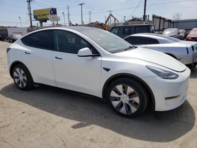 5YJYGDEE6LF010550 - 2020 TESLA MODEL Y أبيض صورة 4