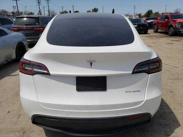 5YJYGDEE6LF010550 - 2020 TESLA MODEL Y أبيض صورة 6