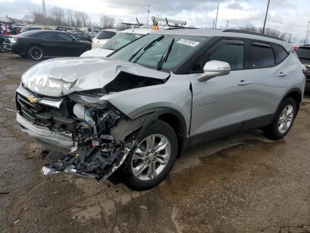 3GNKBHR40NS149068 - 2022 CHEVROLET BLAZER 2LT SILVER photo 1