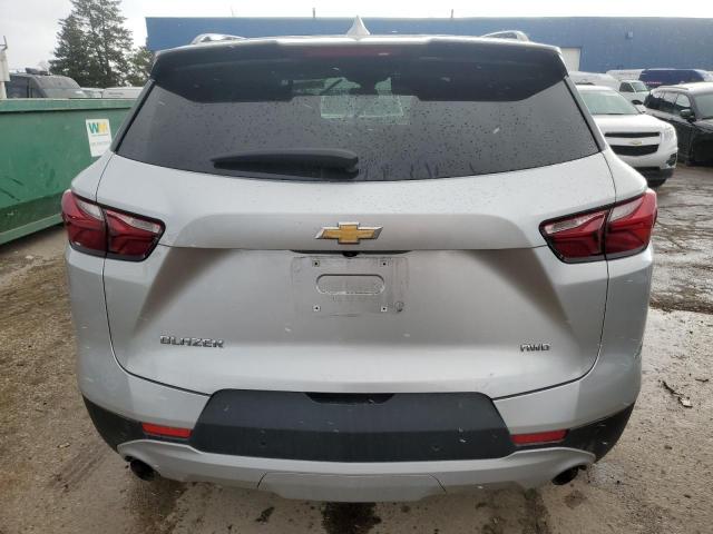 3GNKBHR40NS149068 - 2022 CHEVROLET BLAZER 2LT SILVER photo 6