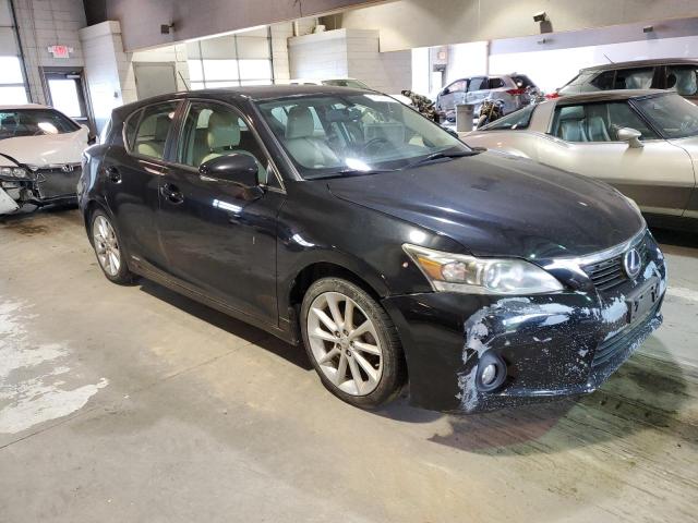 JTHKD5BH5C2104892 - 2012 LEXUS CT H 200 BLACK photo 4