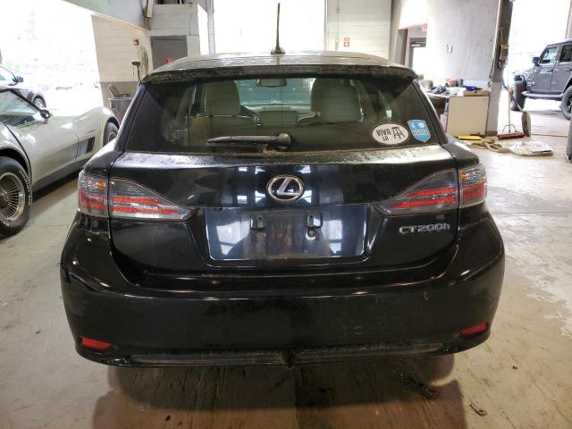 JTHKD5BH5C2104892 - 2012 LEXUS CT H 200 BLACK photo 6