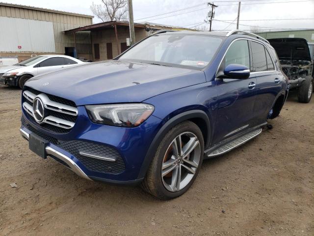 4JGFB5KE5LA096633 - 2020 MERCEDES-BENZ GLE 450 4MATIC BLUE photo 1