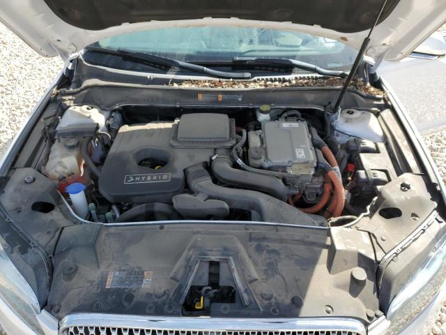 3LN6L5KU9HR639001 - 2017 LINCOLN MKZ HYBRID PREMIERE WHITE photo 11