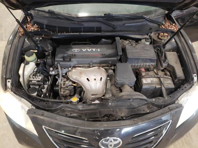 4T1BE46K28U776205 - 2008 TOYOTA CAMRY CE BLACK photo 11