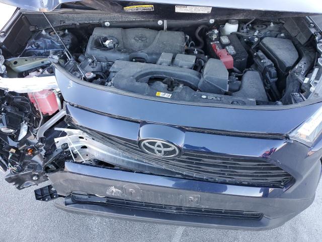 2T3P1RFV3NW281524 - 2022 TOYOTA RAV4 XLE BLUE photo 11