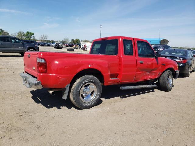 1FTZR14U94PA44785 - 2004 FORD RANGER SUPER CAB RED photo 3