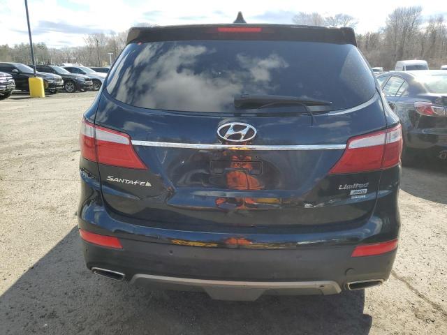 KM8SRDHF8EU078374 - 2014 HYUNDAI SANTA FE GLS BLACK photo 6