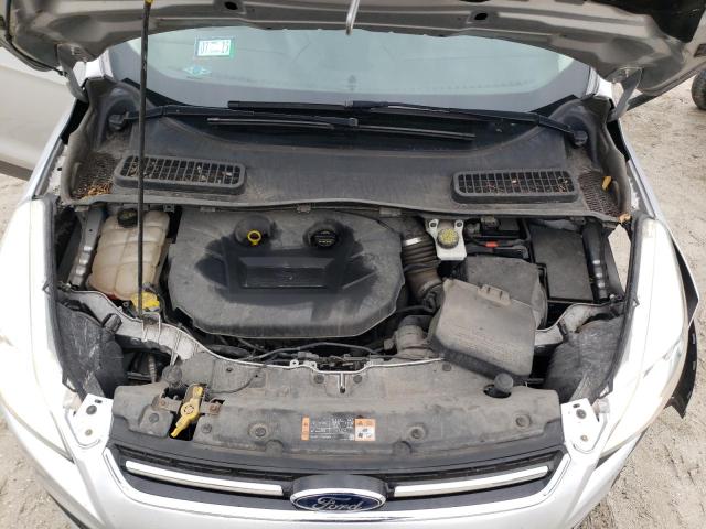 1FMCU9J90FUA58559 - 2015 FORD ESCAPE TITANIUM SILVER photo 11