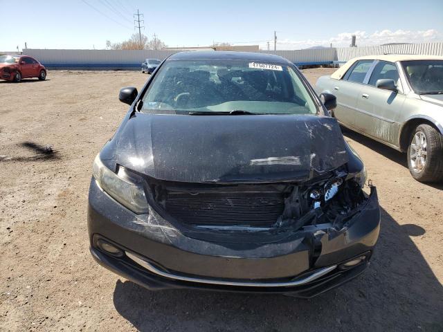 19XFB2F92DE034783 - 2013 HONDA CIVIC EXL შავი ფოტო 5