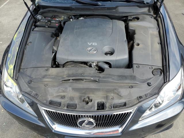 JTHBK262172053908 - 2007 LEXUS IS 250 CHARCOAL photo 11