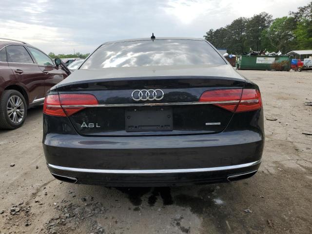 WAU3GAFD6FN019847 - 2015 AUDI A8 L QUATTRO BLACK photo 6