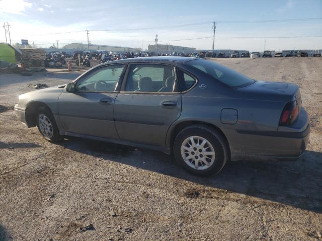 2G1WF52EX49448331 - 2004 CHEVROLET IMPALA GRAY photo 2