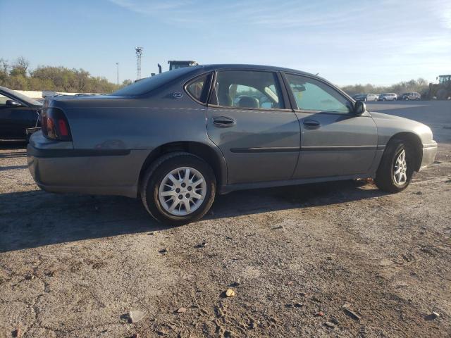 2G1WF52EX49448331 - 2004 CHEVROLET IMPALA GRAY photo 3