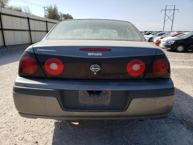 2G1WF52EX49448331 - 2004 CHEVROLET IMPALA GRAY photo 6