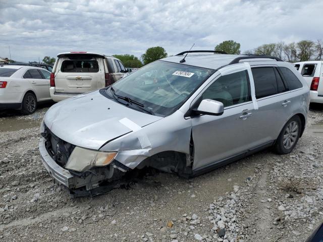 2FMDK4KC2ABB17455 - 2010 FORD EDGE LIMITED SILVER photo 1