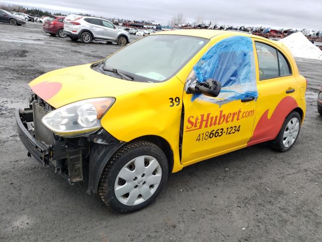 3N1CK3CP5JL286484 - 2018 NISSAN MICRA YELLOW photo 1