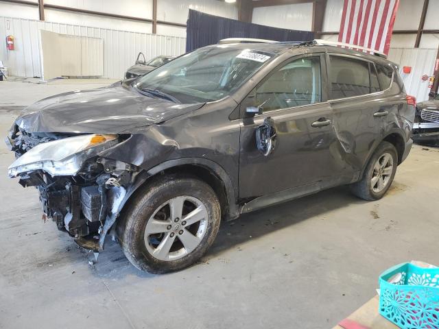 2T3WFREV7EW078084 - 2014 TOYOTA RAV4 XLE GRAY photo 1