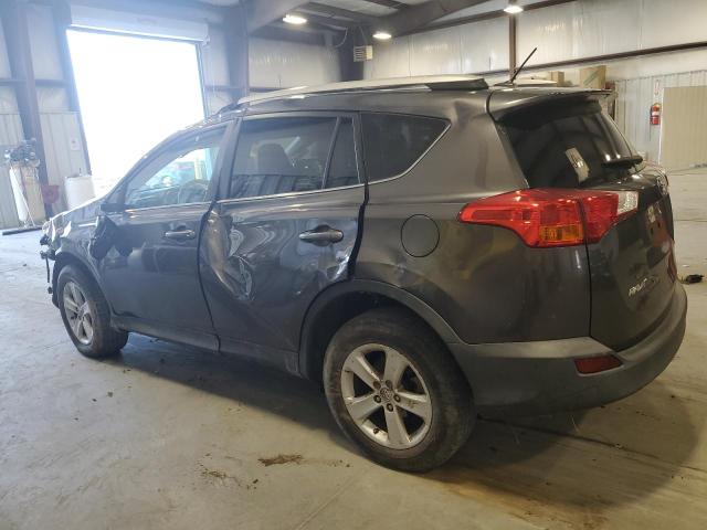 2T3WFREV7EW078084 - 2014 TOYOTA RAV4 XLE GRAY photo 2