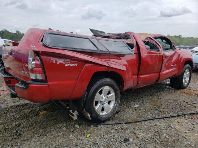 5TEUU4EN3AZ714532 - 2010 TOYOTA TACOMA ACCESS CAB წითელი ფოტო 3