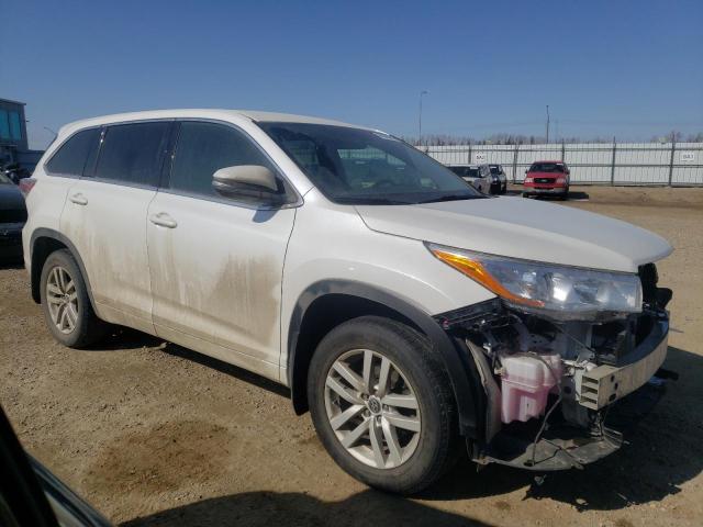 5TDBKRFHXGS340672 - 2016 TOYOTA HIGHLANDER LE WHITE photo 4