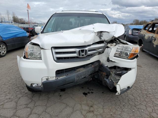 2HKYF18596H551000 - 2006 HONDA PILOT EX WHITE photo 5