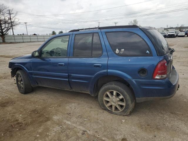 5GADS13S552286598 - 2005 BUICK RAINIER CXL BLUE photo 2