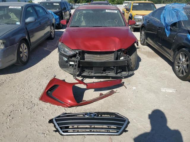 5NPD84LF1JH255083 - 2018 HYUNDAI ELANTRA SEL RED photo 5