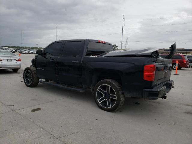 3GCPCPEC9JG540574 - 2018 CHEVROLET SILVERADO C1500 CUSTOM BLACK photo 2