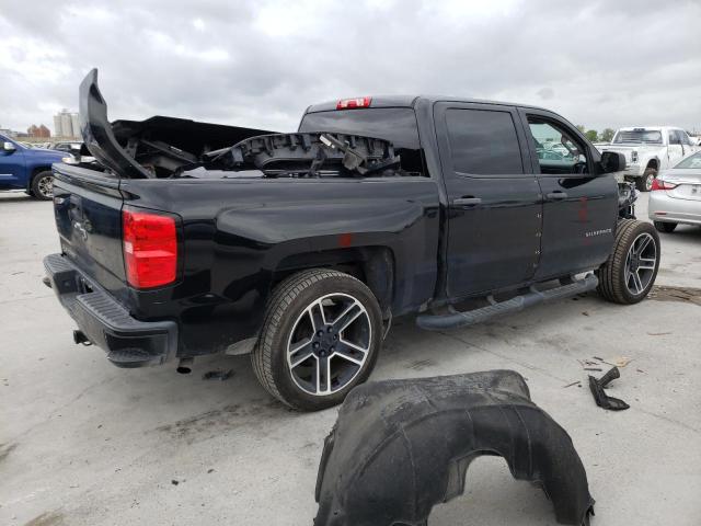 3GCPCPEC9JG540574 - 2018 CHEVROLET SILVERADO C1500 CUSTOM BLACK photo 3