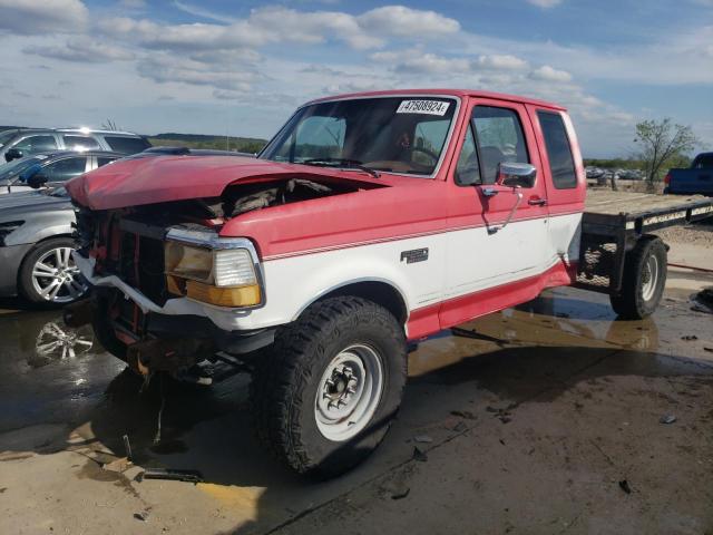 1FTHX25M3NKB12213 - 1992 FORD F250 RED photo 1
