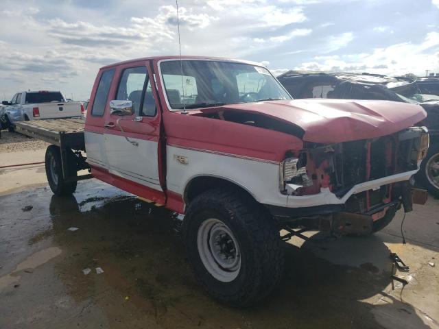 1FTHX25M3NKB12213 - 1992 FORD F250 RED photo 4
